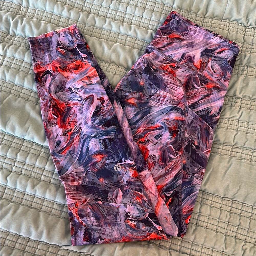Lululemon Fast and Free Brushed Fabric High-Rise Tight 28"